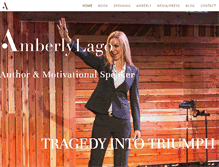 Tablet Screenshot of amberlylago.com